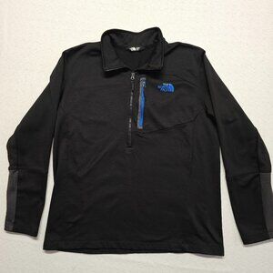 The North Face Canyonlands 1/2 Zip Half Zip Pullover Jacket Men's XL Black